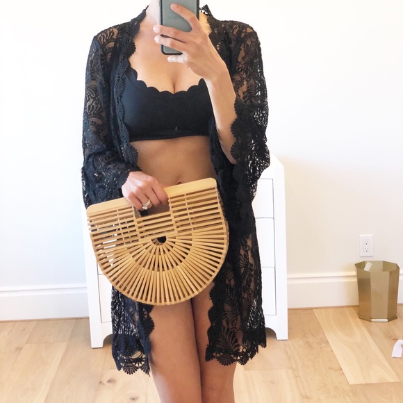 🔄 3RD RESTOCK! PALM BEACH BAMBOO BAG - Picture 6 of 7